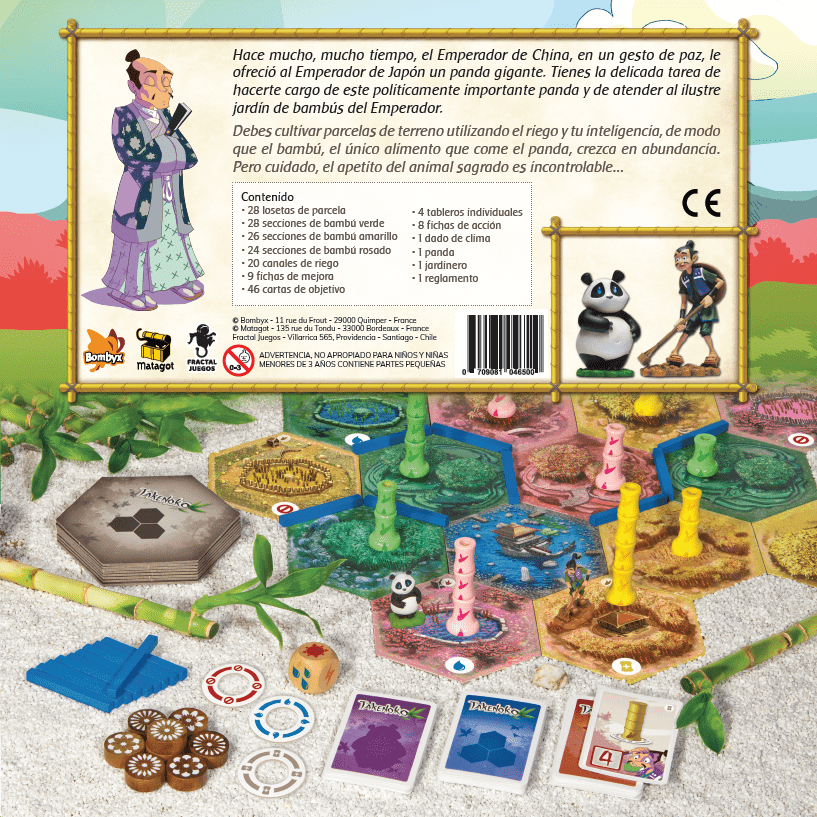 Contraportada Takenoko